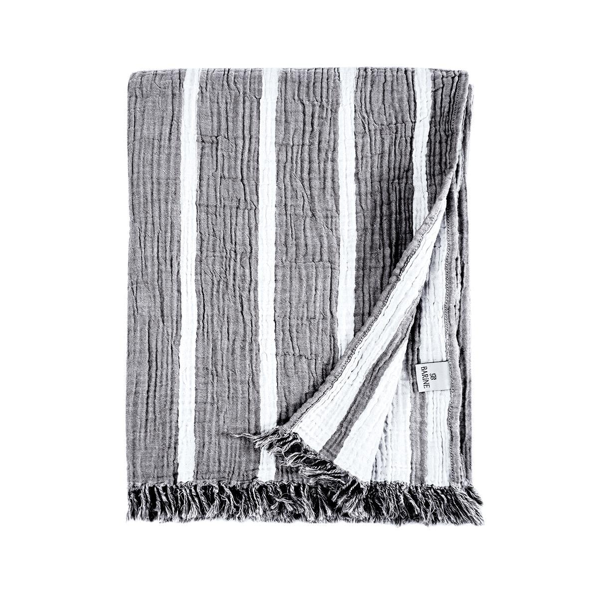 Плед Barine Cocoon Stripe 130x170 см Indigo (2000022196529) Плед Barine Cocoon Stripe 130x170 см Indigo (2000022196529)