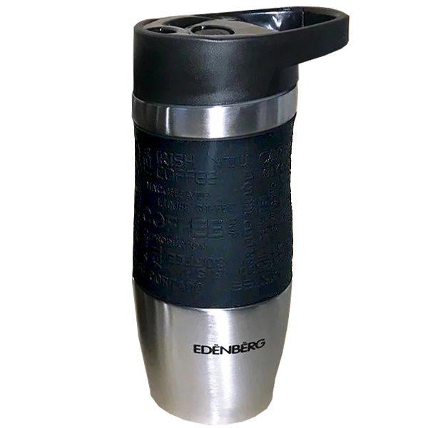 Термокружка Edenberg нержавеющая сталь 380 мл Черный (57-46-EB-626)
