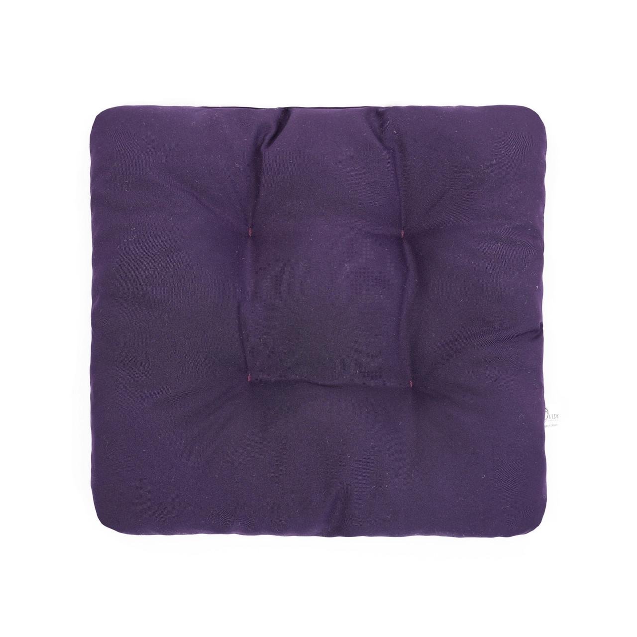 Подушка для стільця/крісла/табурету 55х55х8 см Фіолетовий (2124621599) - фото 1