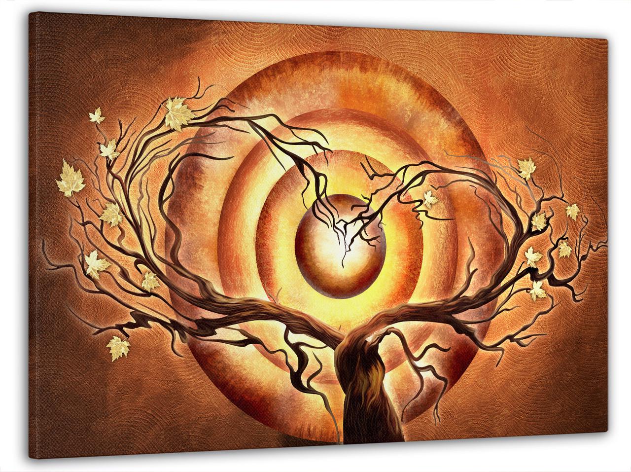 Картина на холсте DK Абстракция дерево 60x100 см (MK10142_M)