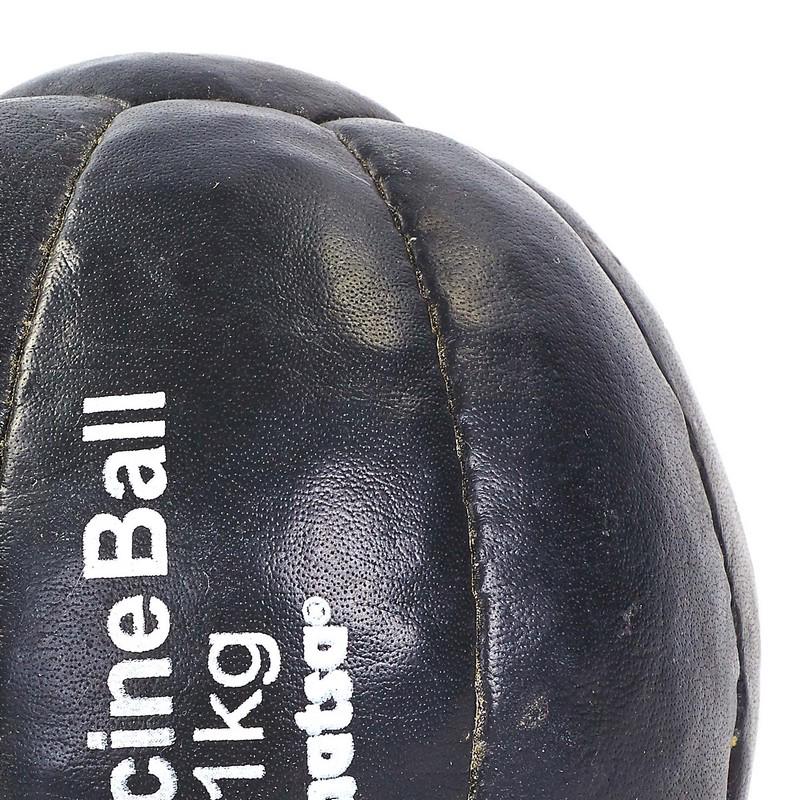 Мяч медицинский медбол Zelart MATSA Medicine Ball ME-0241-1 1кг Черный (DR003437) - фото 3