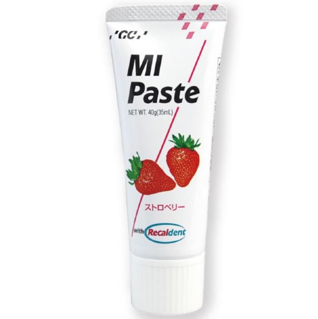 Минеральный крем для укрепления зубной эмали со вкусом клубники GC Corporation MI Paste 40 г (ec8d7ca0-9af0-11f1-a391-b0bff530382e)
