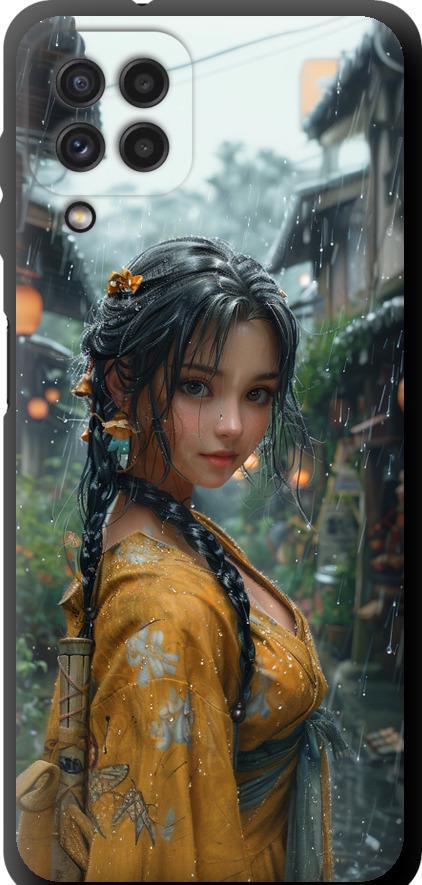 Чехол на Samsung Galaxy A22 A225F Anime-girl (6133b-2270-42517)