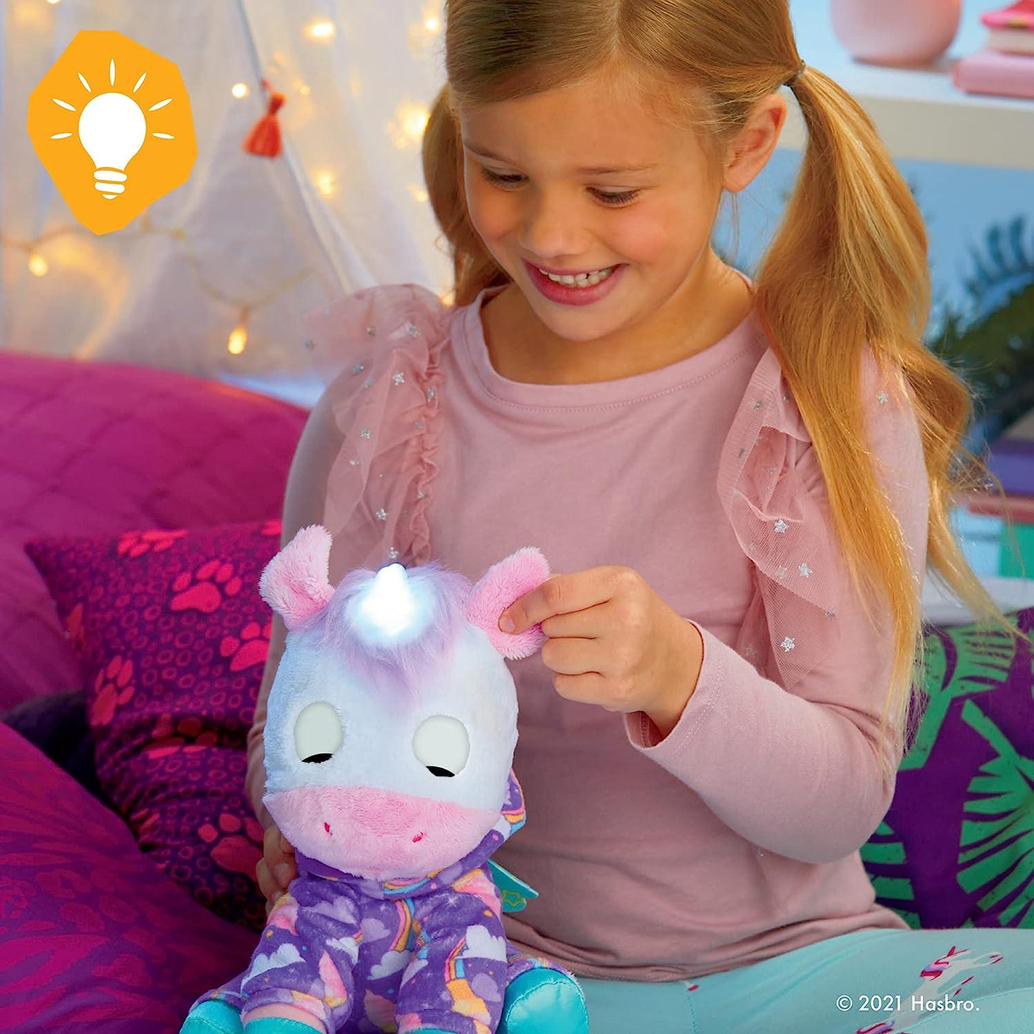 Игрушка интерактивная Малыш Единорог FurReal Sweet Jammiecorn Unicorn Interactive Plush Toy (FR15) - фото 5