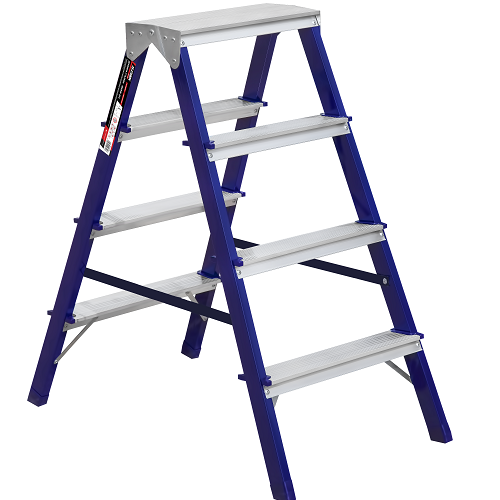 Стремянка двухсторонняя стальная Stark SMDHR 404 (525240302)