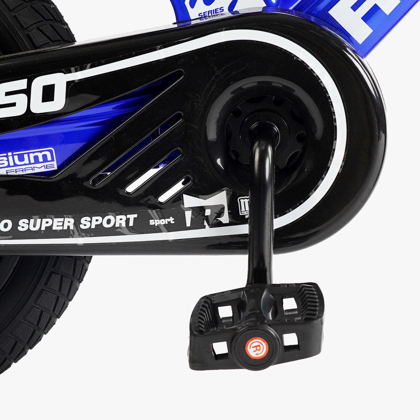 Велосипед двухколесный Corso Revolt 14" детский магниевый Синий - фото 6 Велосипед двухколесный Corso Revolt 14" детский магниевый Синий - фото 6