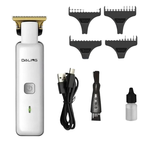 Триммер для стрижки аккумуляторный Daling DL-1570 5 Вт Белый (2207175477)