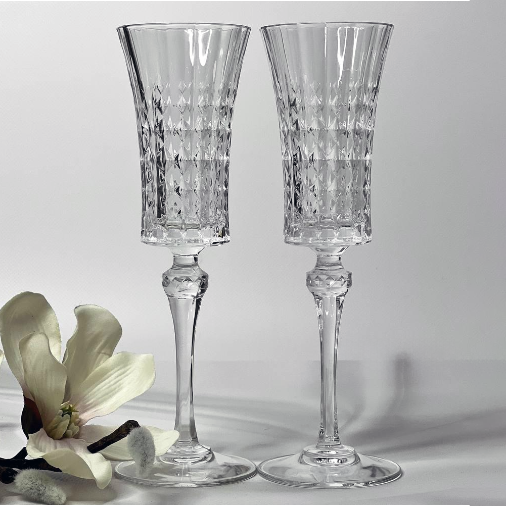 Набор граненых бокалов Мадрас для шампанского 6 шт. 145 мл (21-101-092)