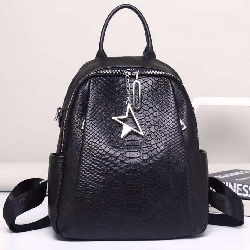 Рюкзак женский Tiding Bag из натуральной кожи (GLD-2160)