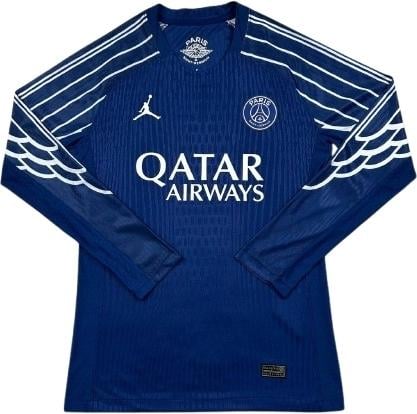 Футболка с длинным рукавом ПСЖ 2024-2025 резервная F0182 L Темно-синий (49286-51)