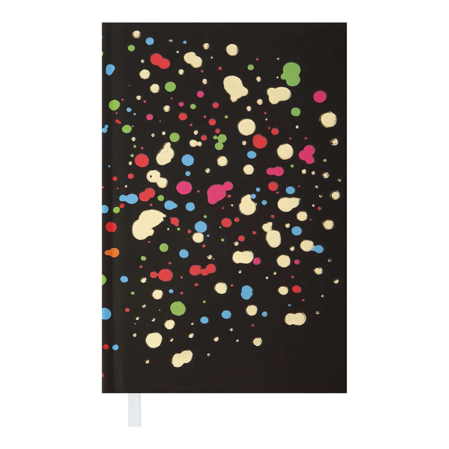 Ежедневник недатированный Buromax Fancy A6 288 стр. линия Черный (BM.2623-01)