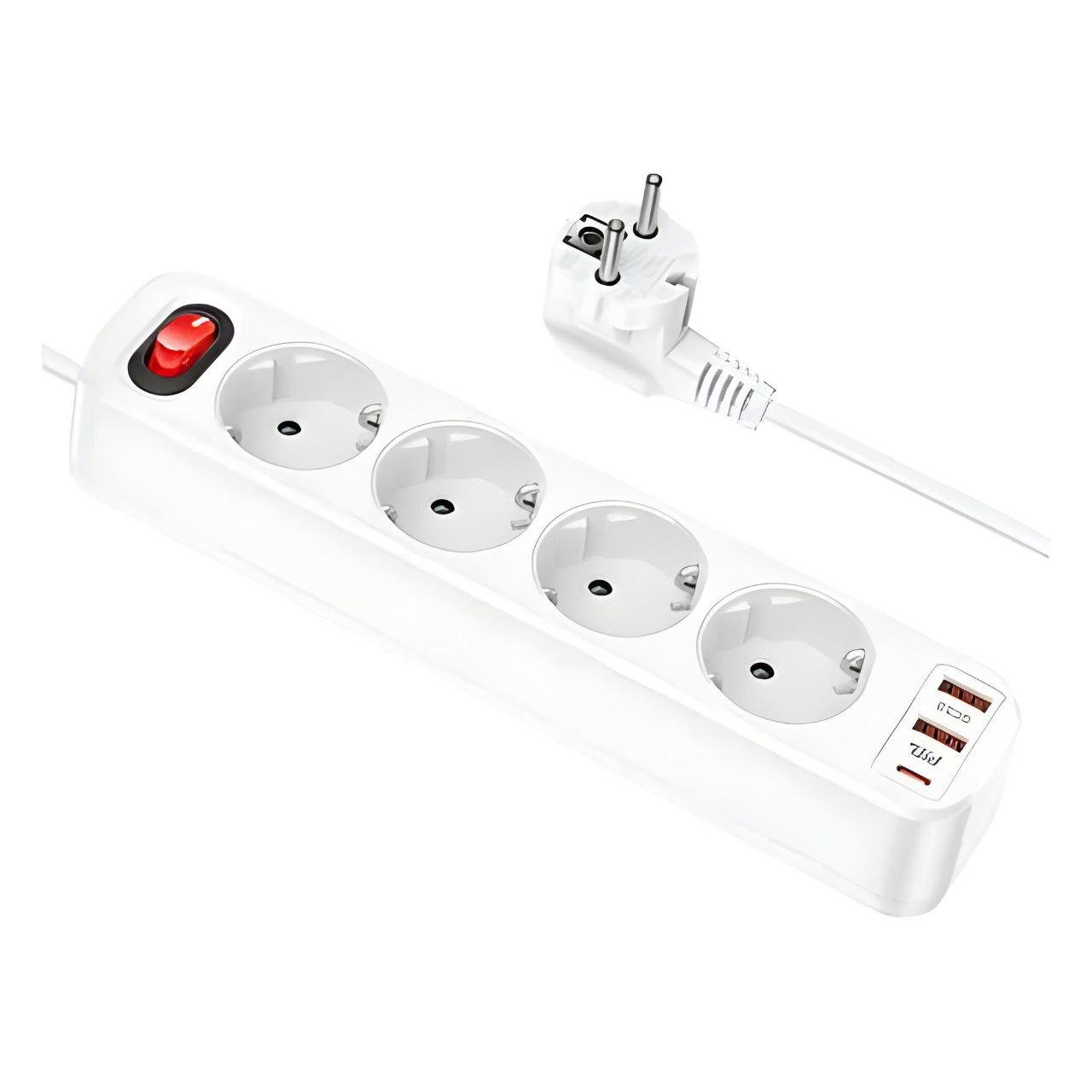 Подовжувач мережевий Hoco NS1 (22059372)