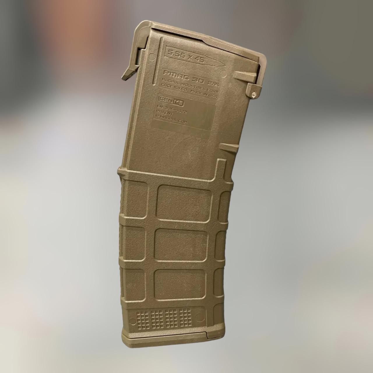 Магазин Magpul для AR15 на 30 патронів PMAG 30 GEN M3 AR/M4 5.56x45 мм .223 Remington Койот (MAG557-MCT)