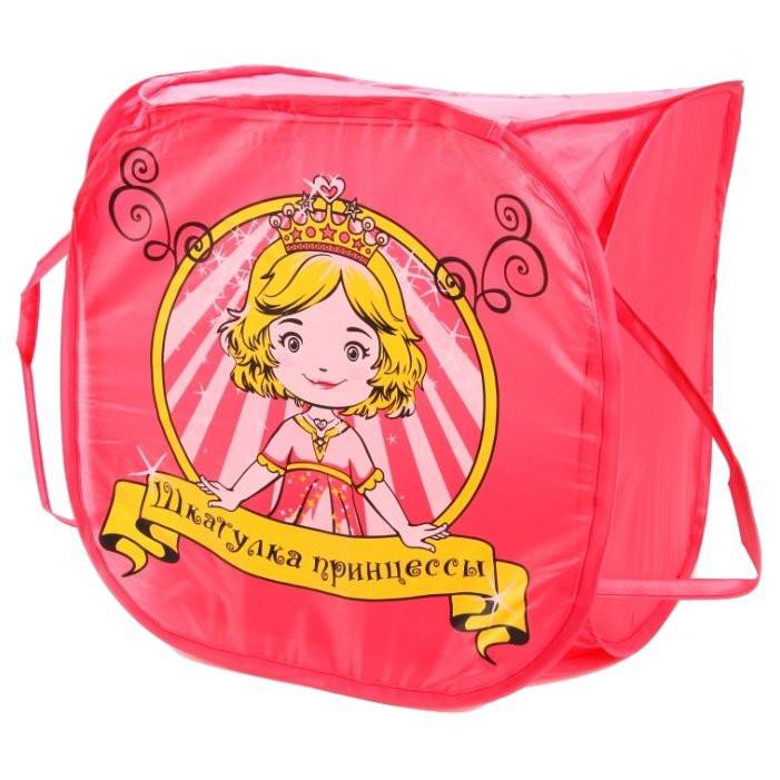 Кошик для іграшок Bambi Принцеса Теракотова (KY-157-Y-16) Кошик для іграшок Bambi Принцеса Теракотова (KY-157-Y-16)