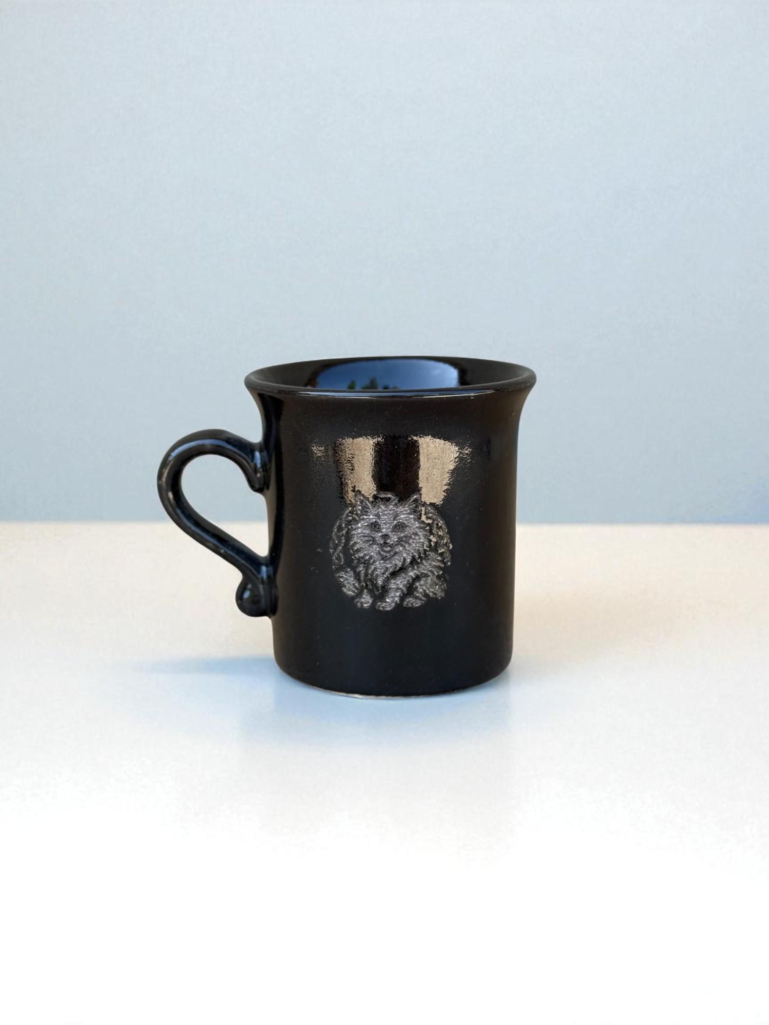 Чашка ручной работы "Кот" (28833628)