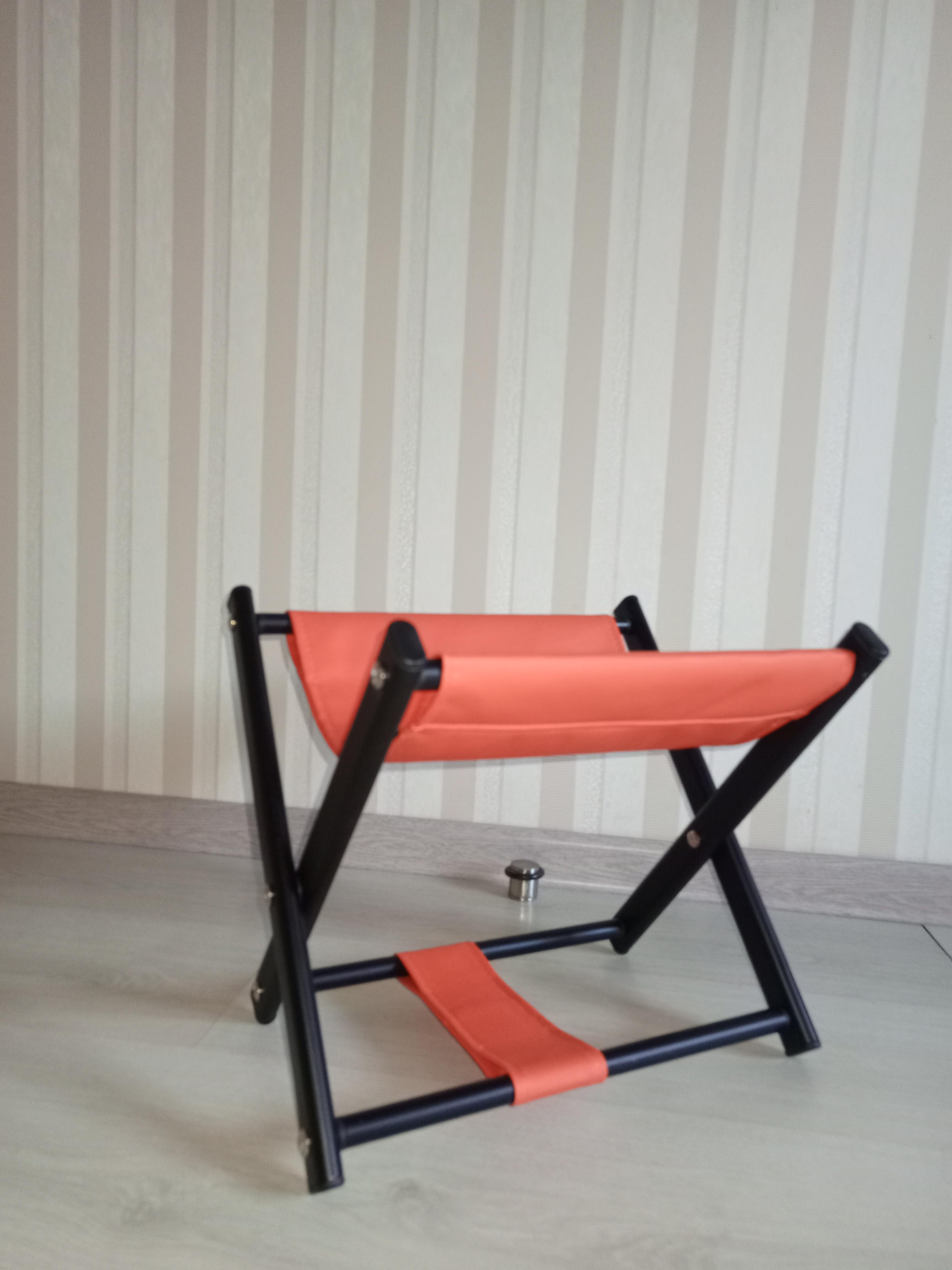 Підставка для сумки висота 31 см Помаранчевий/Чорний - фото 2 Підставка для сумки висота 31 см Помаранчевий/Чорний - фото 2