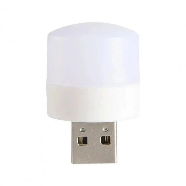 Минилампа USB LED LAMP 1Вт от повербанка Белый (3190943325)