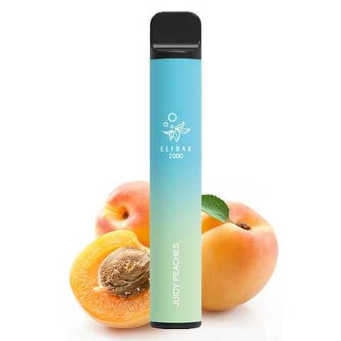 Одноразовая сигарета Elf bar 2000 Juicy Peach (6784261)