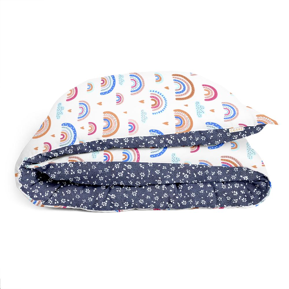 Пододеяльник полуторный Cosas Rainbow Beige Blue 155х215 см (4822052084595)