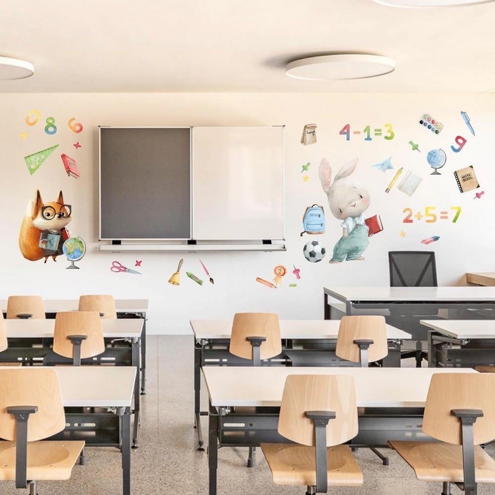 Наклейки на стены LIPKO Школа виниловые M (660M)