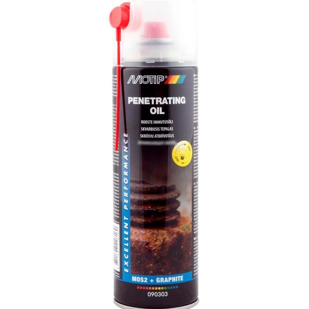Мастило проникне з вмістом графіту та MoS2 Motip Penetrating Oil 500 мл
