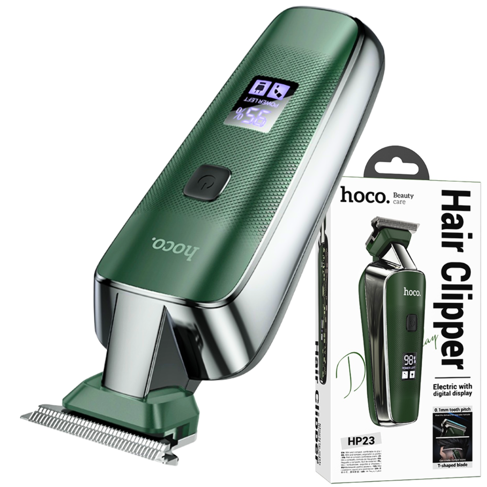 Машинка для стрижки волос Hoco USB/Type-C зарядкой мини аккумуляторная (HP23)