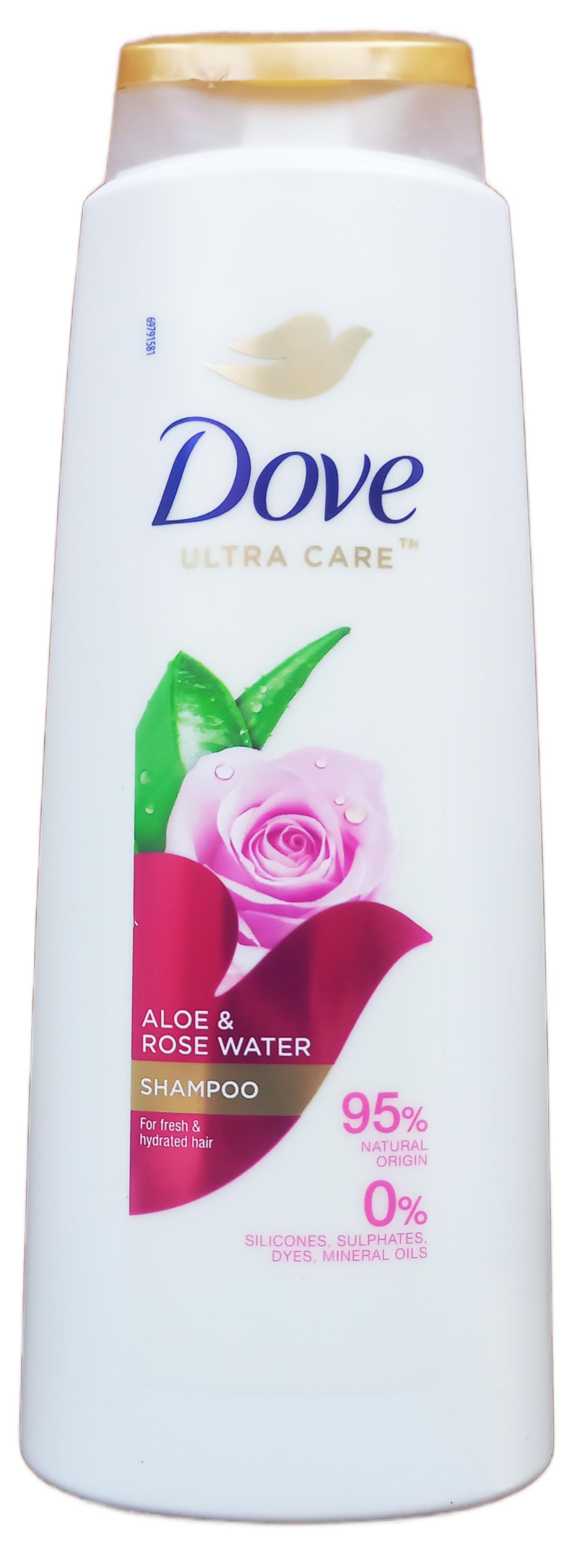 Шампунь Dove Ultra Care з алое вера та трояндовою водою 400 мл (129926)