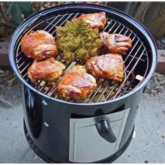 Гриль-коптильня Weber Smokey Mountain Cooker 47 см (721004) - фото 6