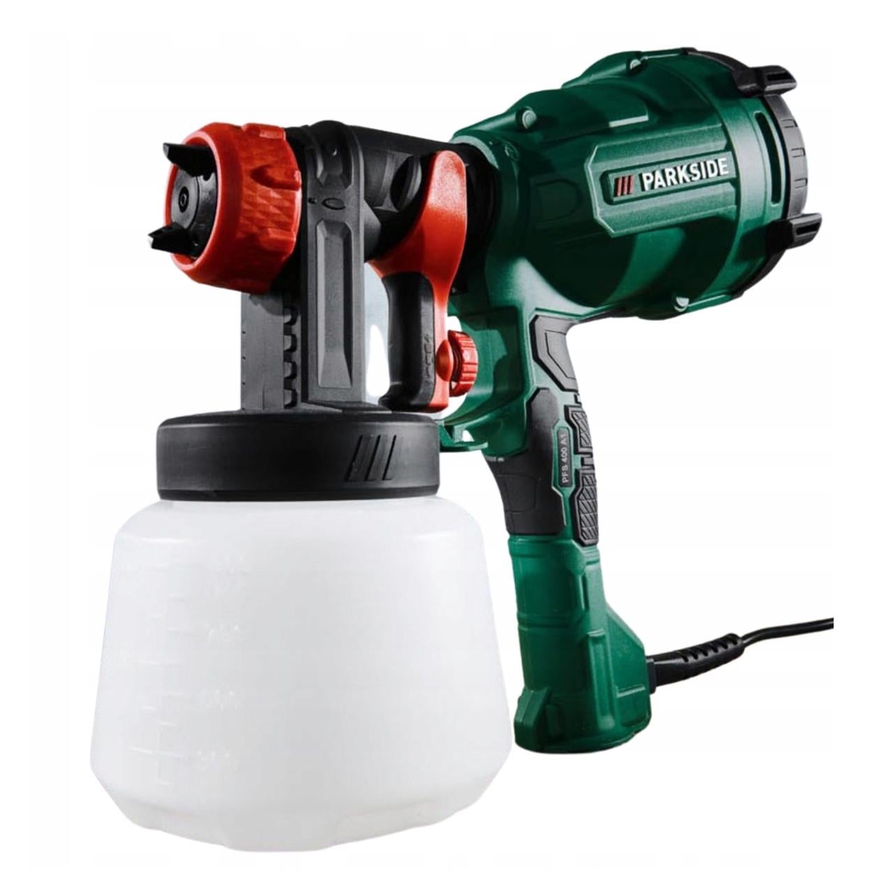 Фарбопульт електричний PARKSIDE Paint Sprayer 400 Вт 900 мл (93903795) Фарбопульт електричний PARKSIDE Paint Sprayer 400 Вт 900 мл (93903795)
