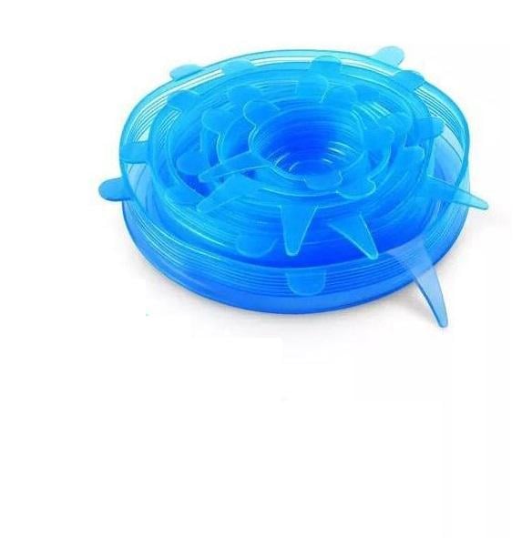 Набор силиконовых крышек Silicon Cap 6 шт. (06 SL)