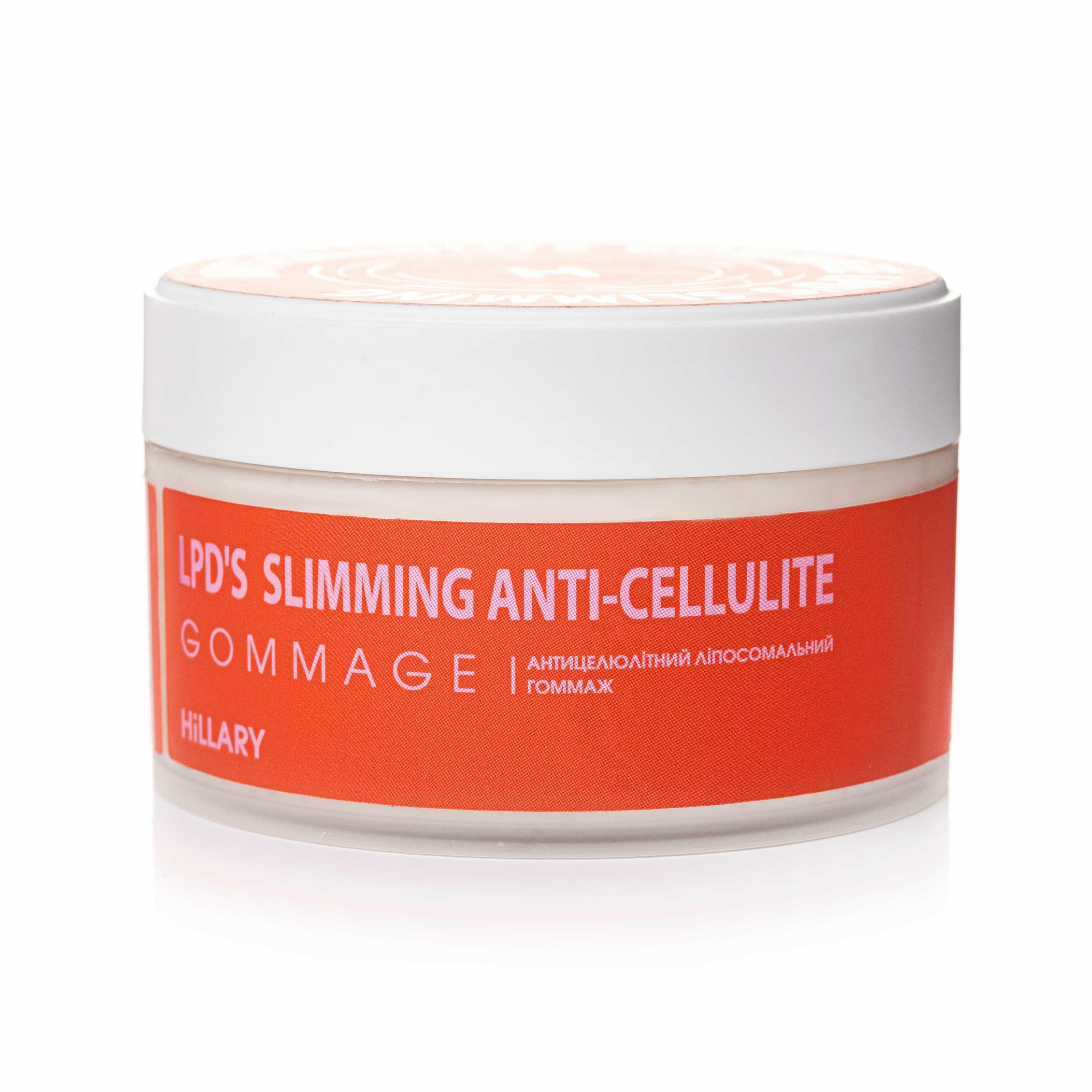 Антицелюлітний ліфтинг гоммаж Hillary Anti-cellulite Gommage LPD's Slimming 200 мл - фото 2