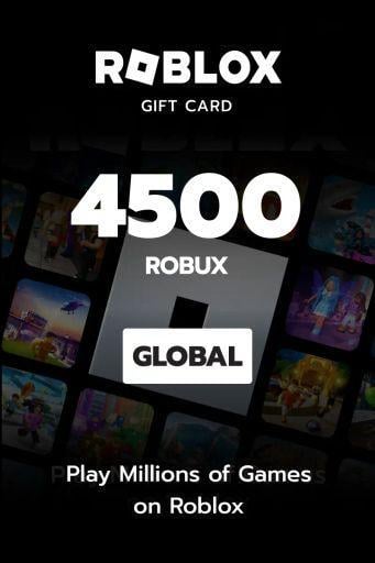 Цифровий ключ Roblox Gift Card 4500 Robux Global (21830411)