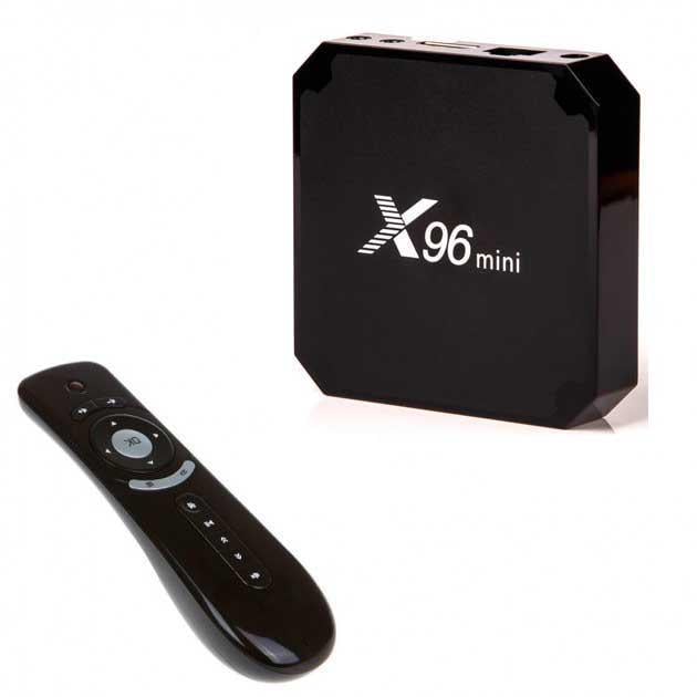 Смарт приставка ADTV X96 mini 2/16Gb и аэропульт T2
