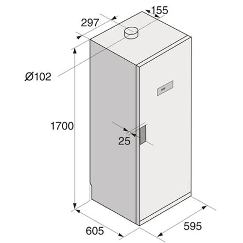 Сушильна шафа Asko DC 7774 V.W DRYING CABINET (28627) - фото 2