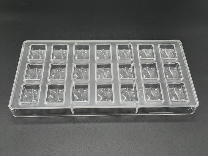 Форма для шоколадних цукерок та шоколаду полікарбонатна 27,5х13,5 см (650648833)