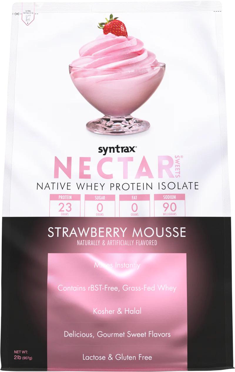 Протеїн Syntrax Nectar Sweets Strawberry Mousse 908 г