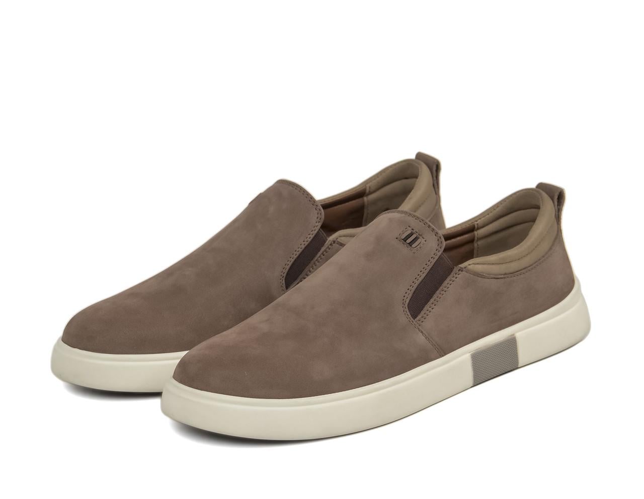 Слипоны мужские KONORS 82301/42 р. 42 28 см Коричневый