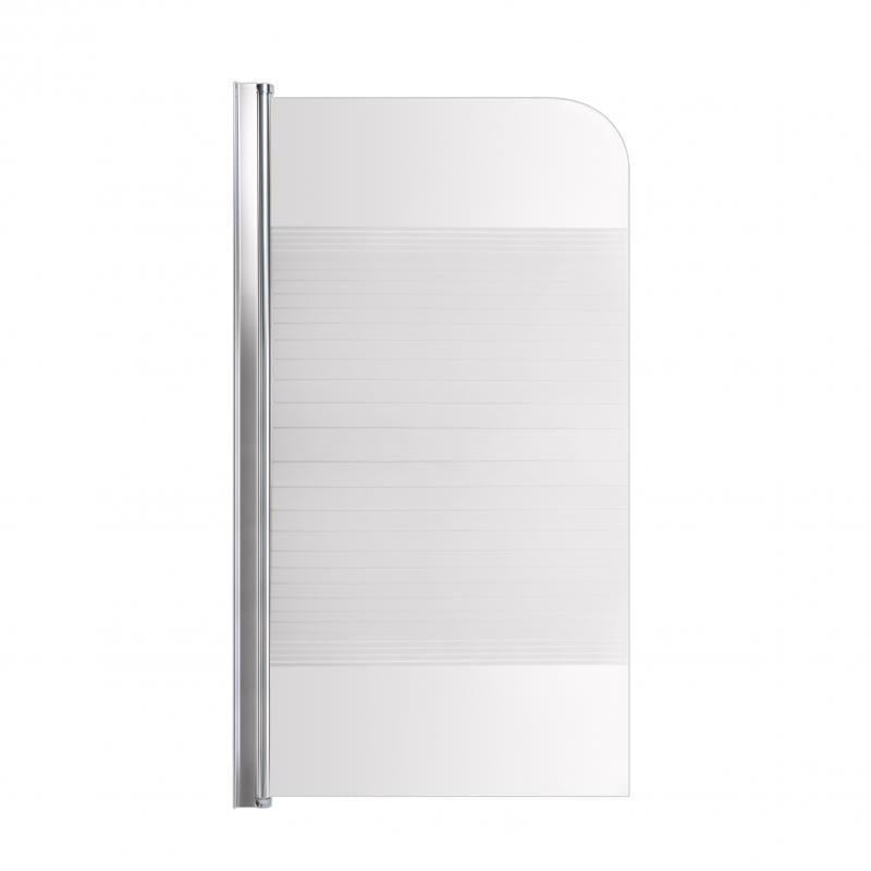 Шторка для ванны Lidz Brama SS80x150L.CRM.L Linie (14175)