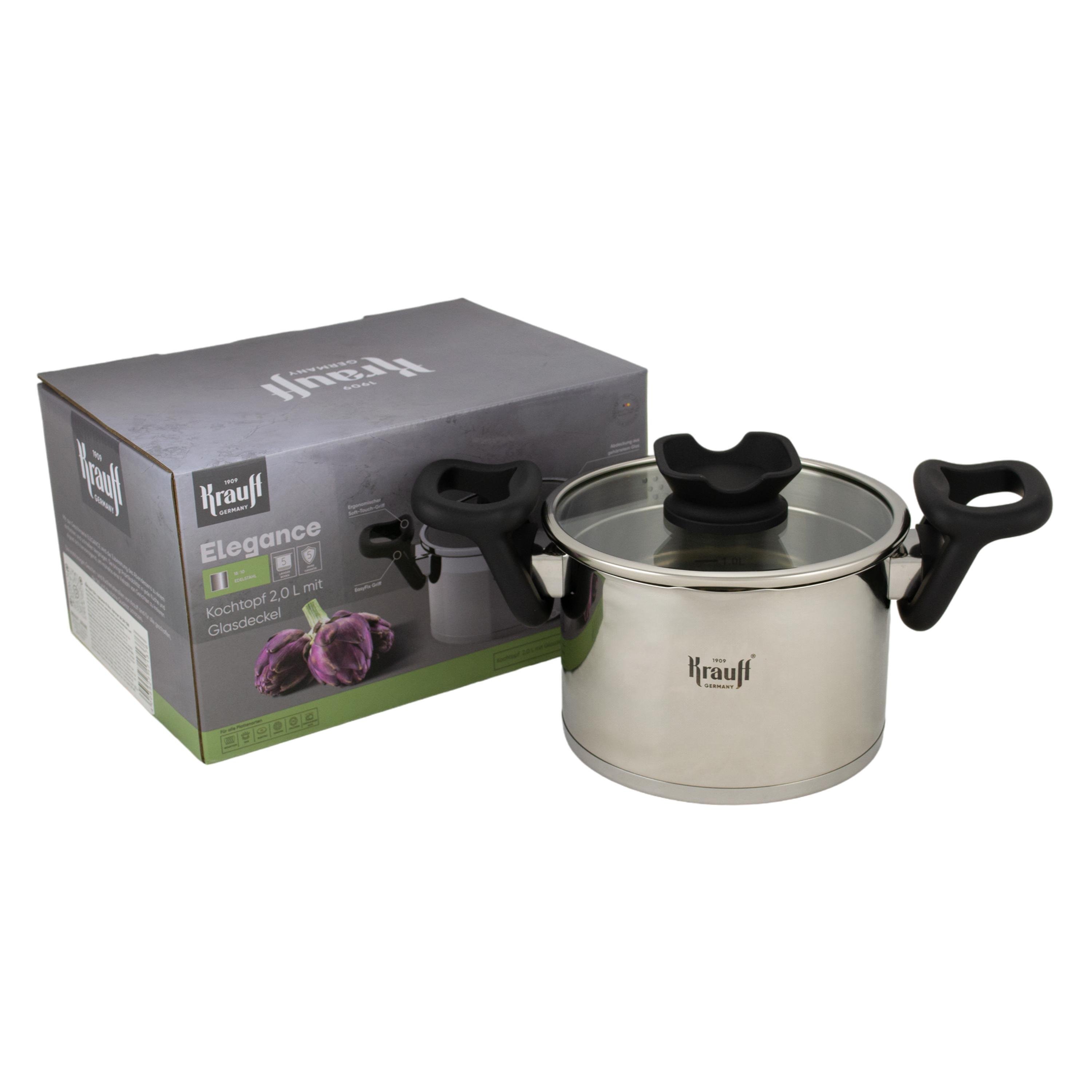 Каструля з кришкою Krauff Elegance з кухонной дошкою 2 л (28823) - фото 3