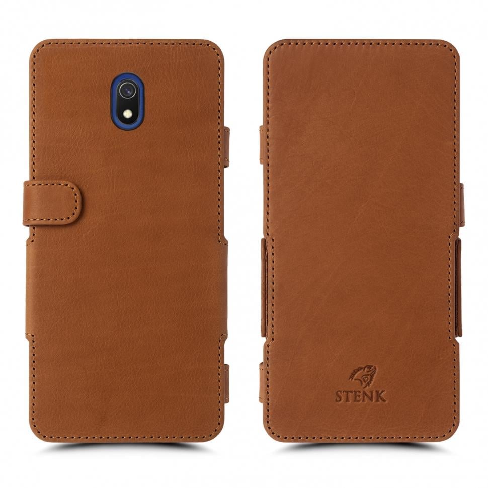 Чехол книжка Stenk Prime для Xiaomi Redmi 8A Camel (66893)