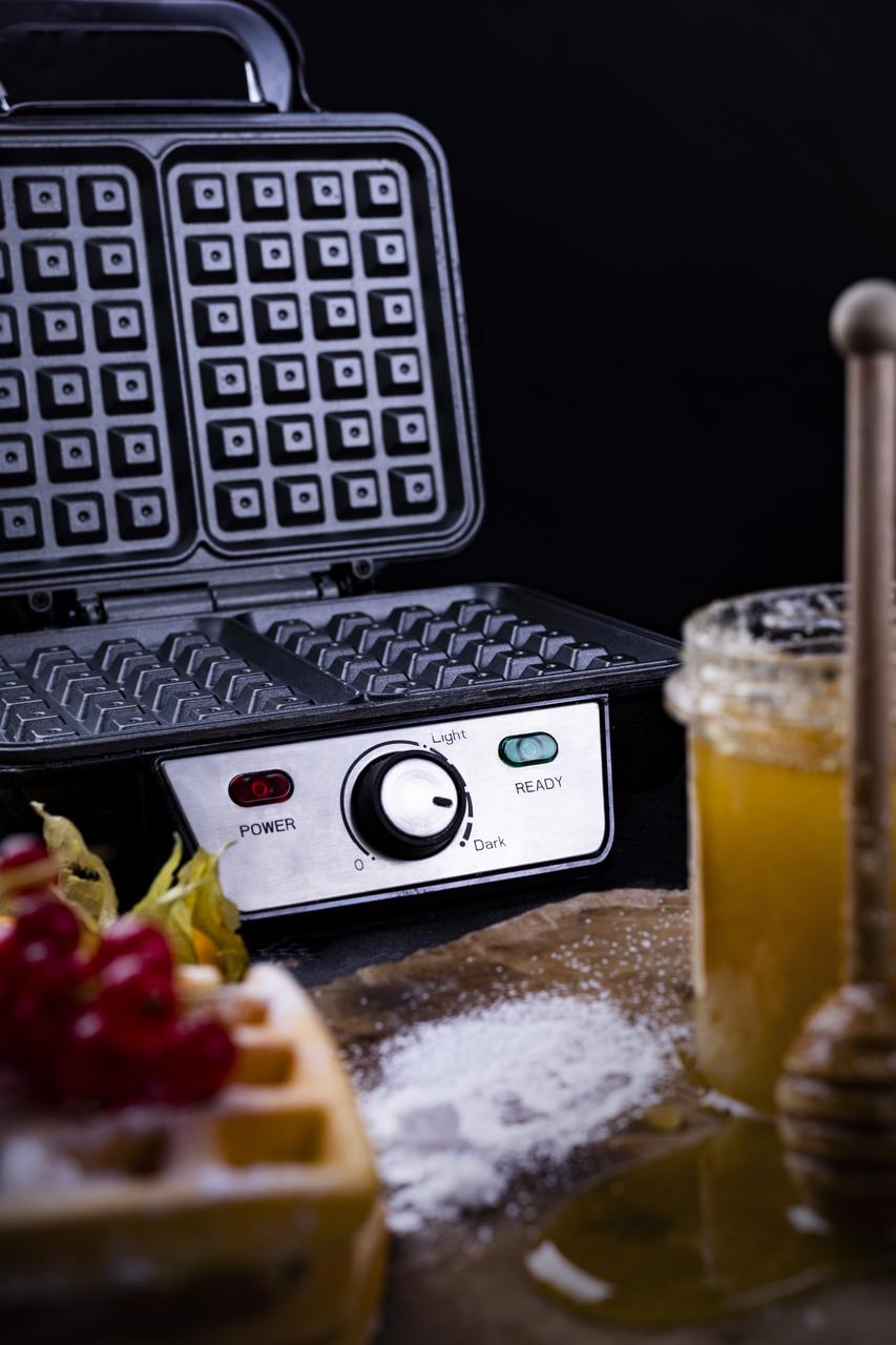 Вафельница Camry CR 3046 для 2 квадратных бельгийских вафель XXL 1600 Вт - фото 9 Вафельница Camry CR 3046 для 2 квадратных бельгийских вафель XXL 1600 Вт - фото 9