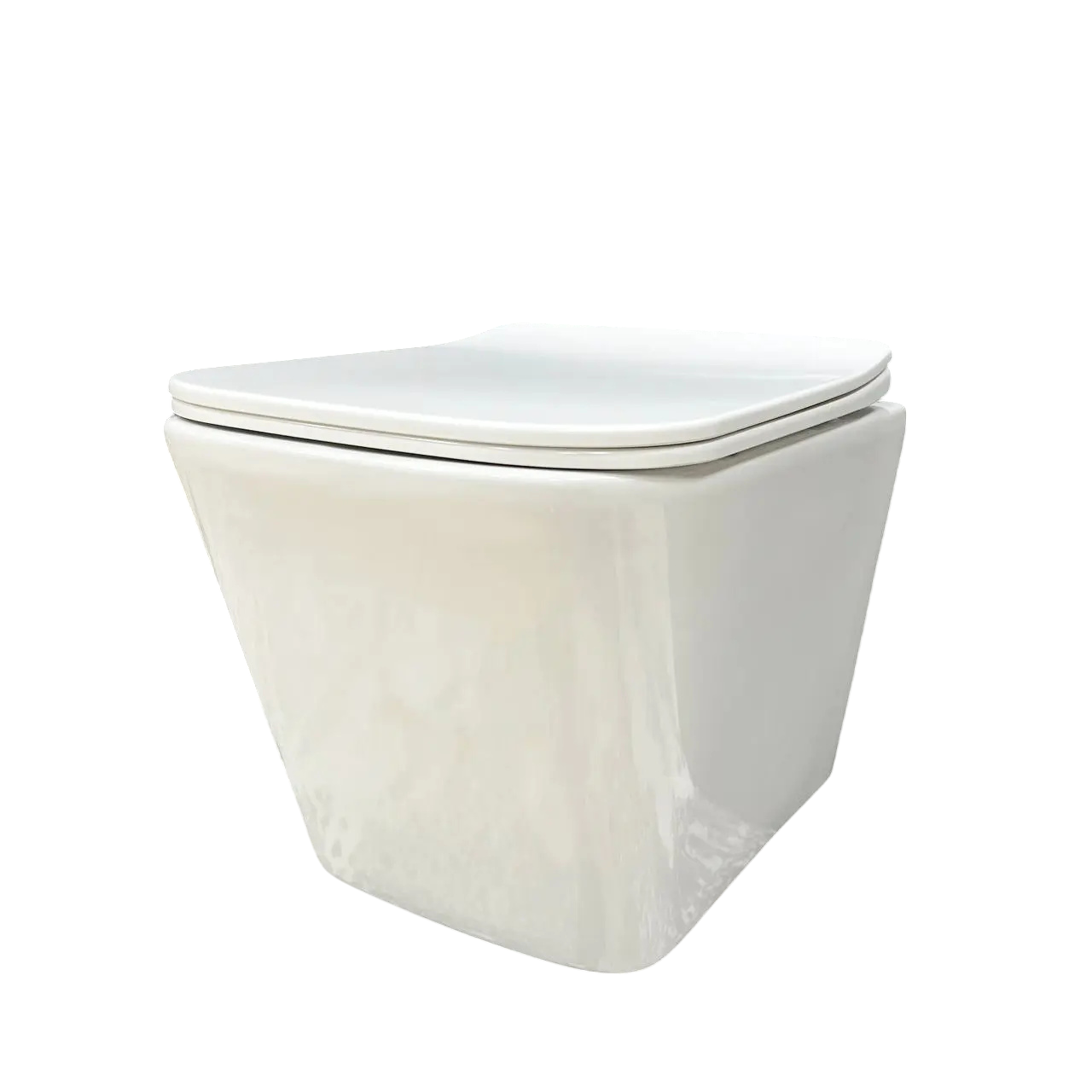 Унитаз подвесной VBI Caprera безободковый 505x345 мм Белый (RM-VBI-020300)