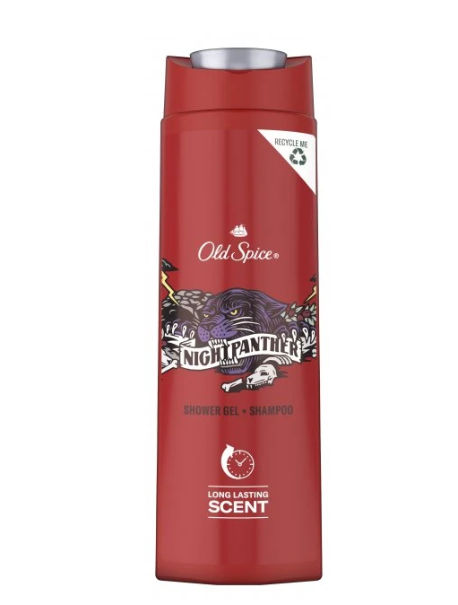 Гель для душа Old Spice Night Panther 3в1 400 мл (8006540456439)