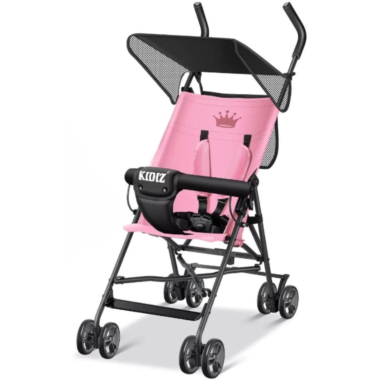 Коляска детская KIDIZ City-Pro 360° Розовый