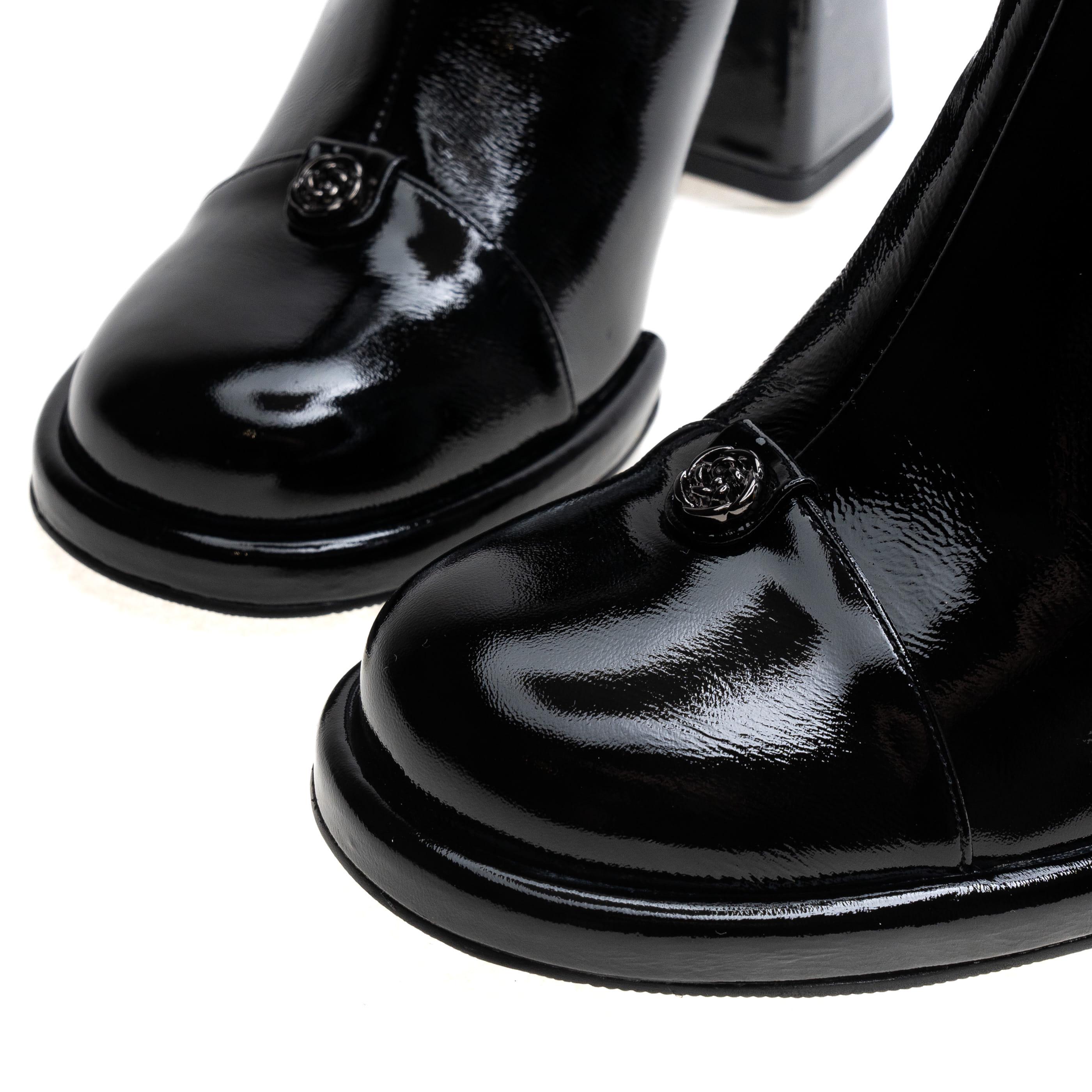 Черевики Vidorcci 01545 р. 39 Чорний (104363462) - фото 2