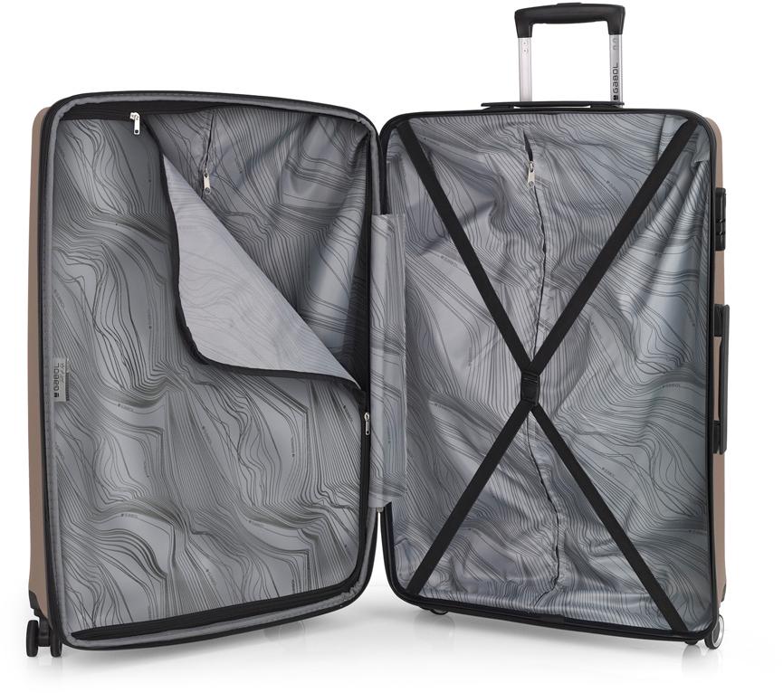 Чемодан Gabol Kume L Stone (123547-009) - фото 5 Чемодан Gabol Kume L Stone (123547-009) - фото 5