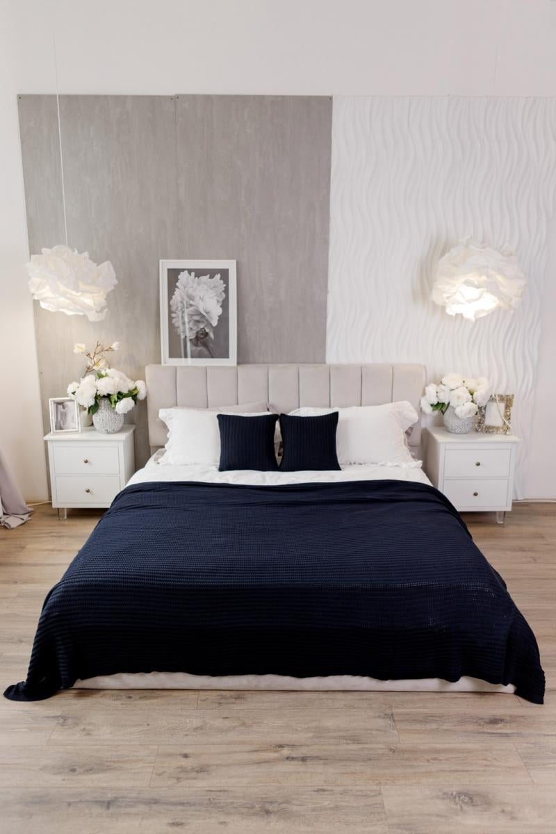 Плед Cotton 200х220 см Синій (040382) Плед Cotton 200х220 см Синій (040382)