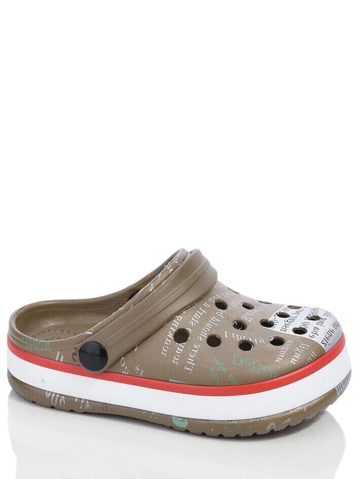 Кроксы luck Line N3012-266 р. 25 Коричневый