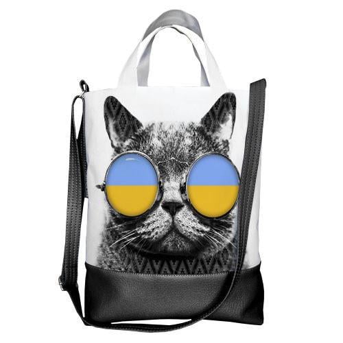 Городская сумка Presentville City Кот в очках (SCB 14S050 BL)