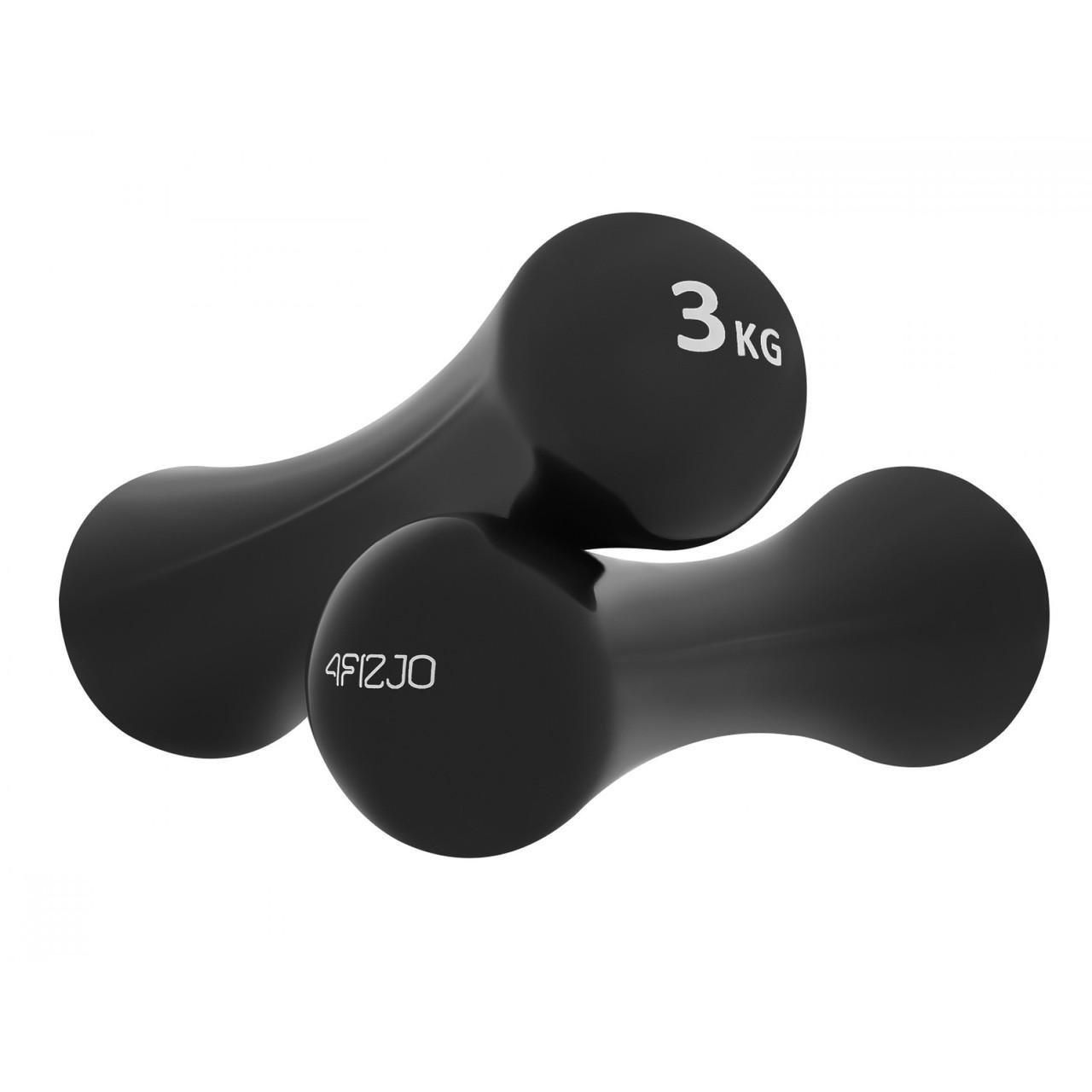 Гантели виниловые 4FIZJO 4FJ0193 2x3 кг Гантели виниловые 4FIZJO 4FJ0193 2x3 кг